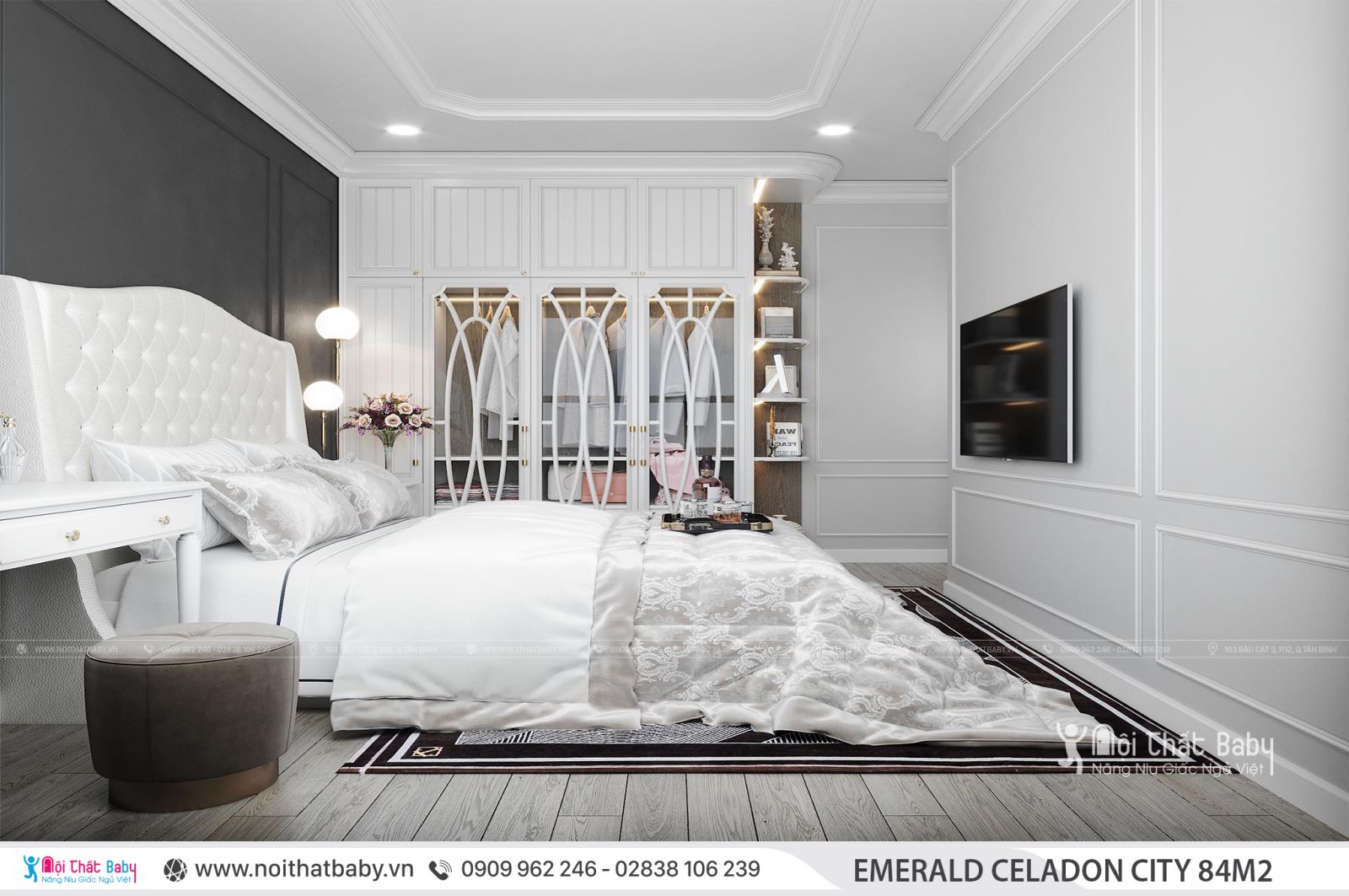 Tổng hợp các mẫu thiết kế nội thất Chung cư Emerald Celadon City